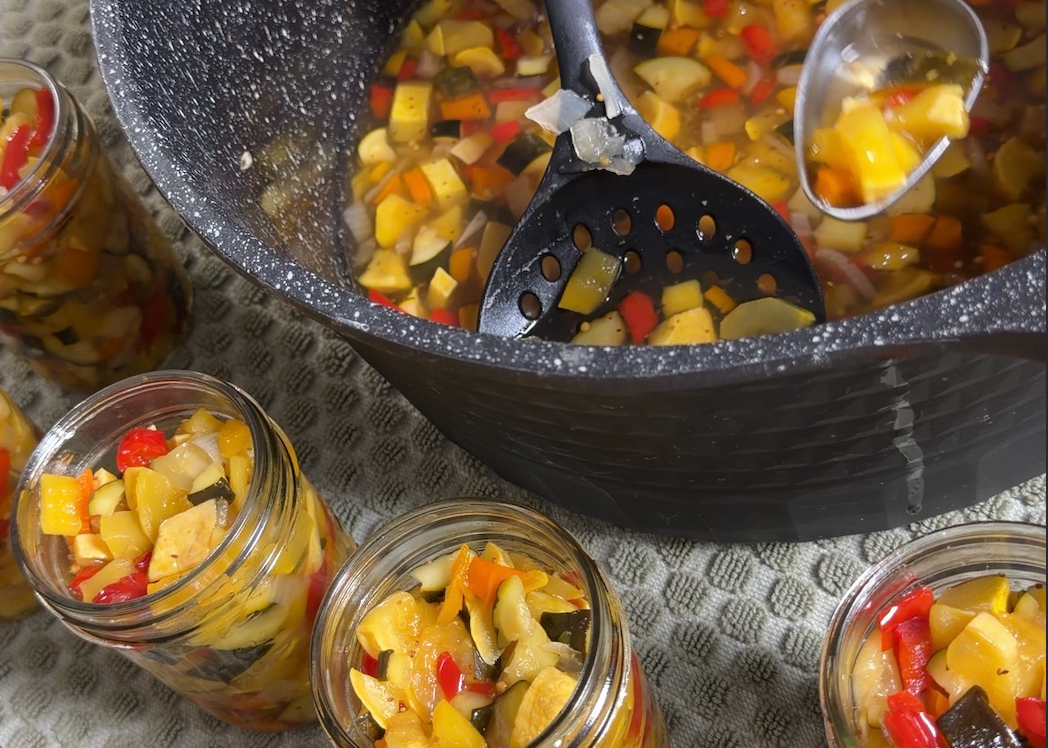 Colorful Squash Relish
