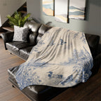 Blue Duck Pond - Plush Throw