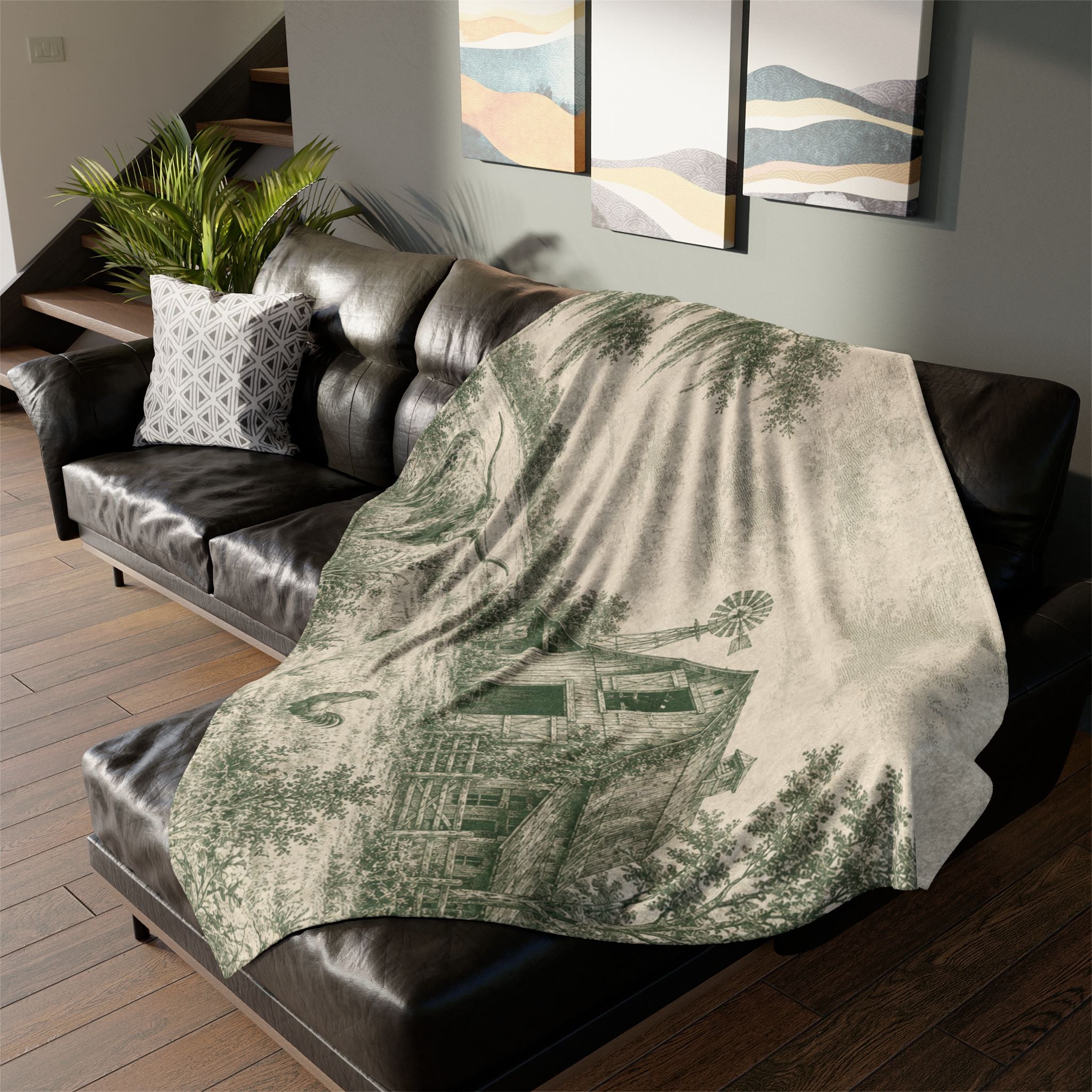 Old Home Place - Plush Throw