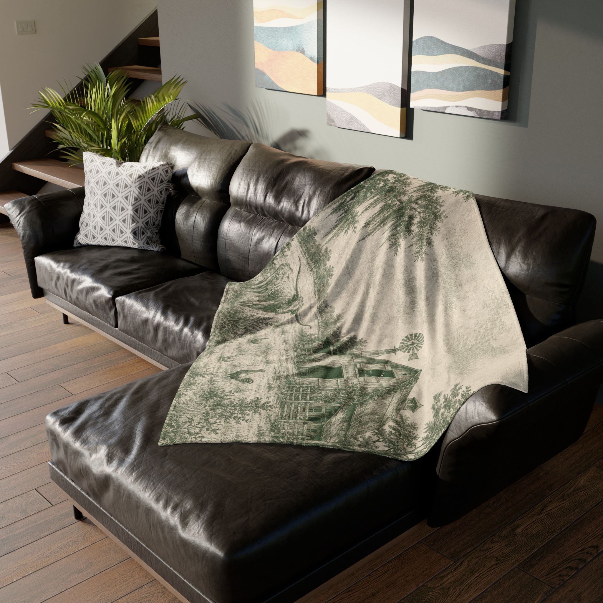 Old Home Place - Plush Throw