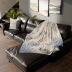 Blue Duck Pond - Plush Throw